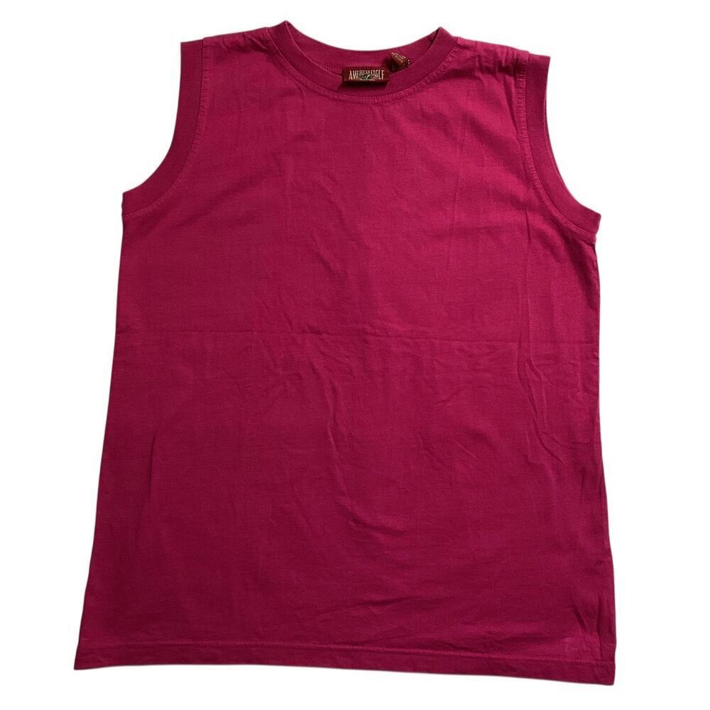 American Eagle Outfitters women’s cotton muscle tee L crimson
